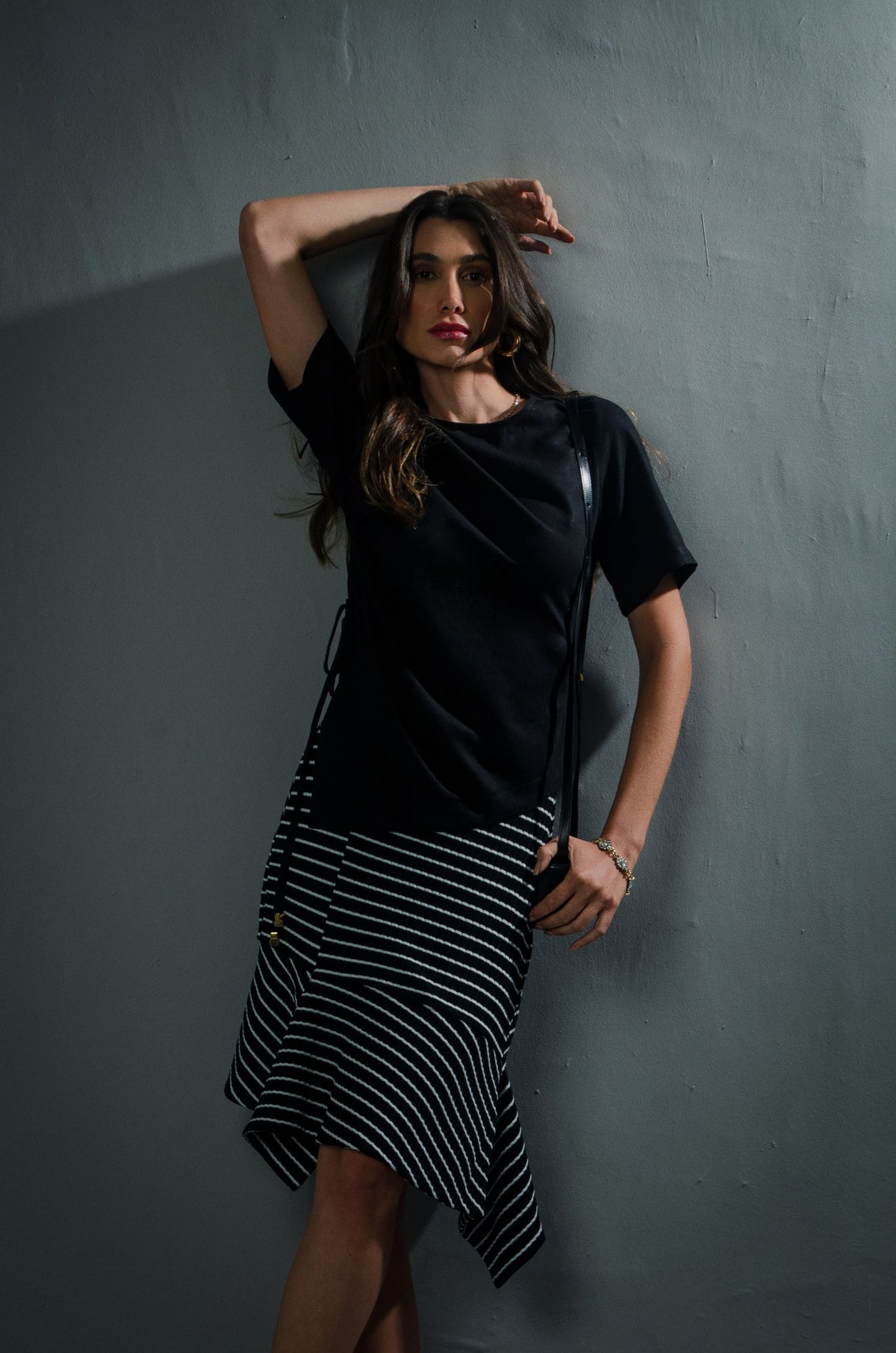 Blusa Manga Curta Linen
