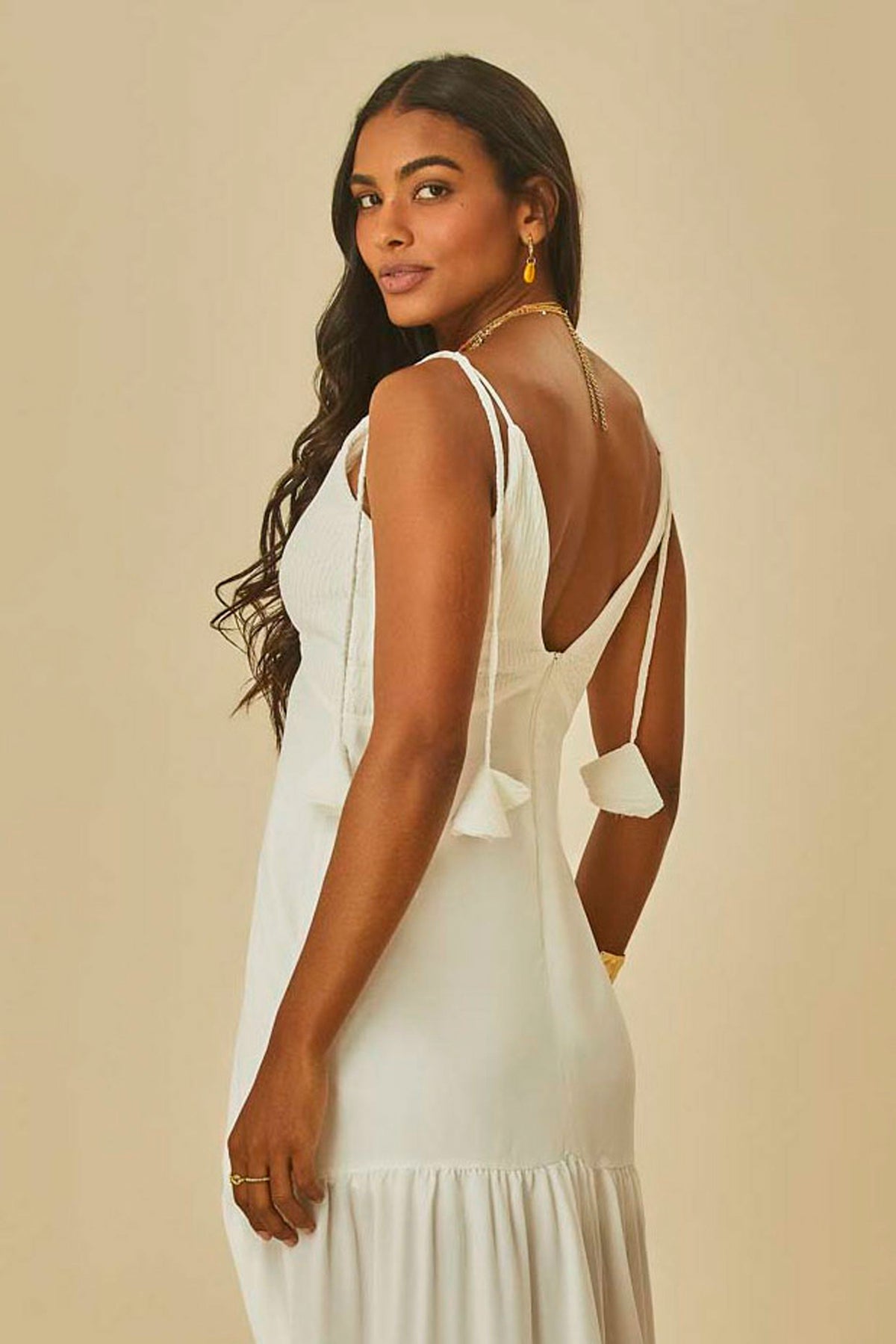 Vestido Longo Livre Leli Correia