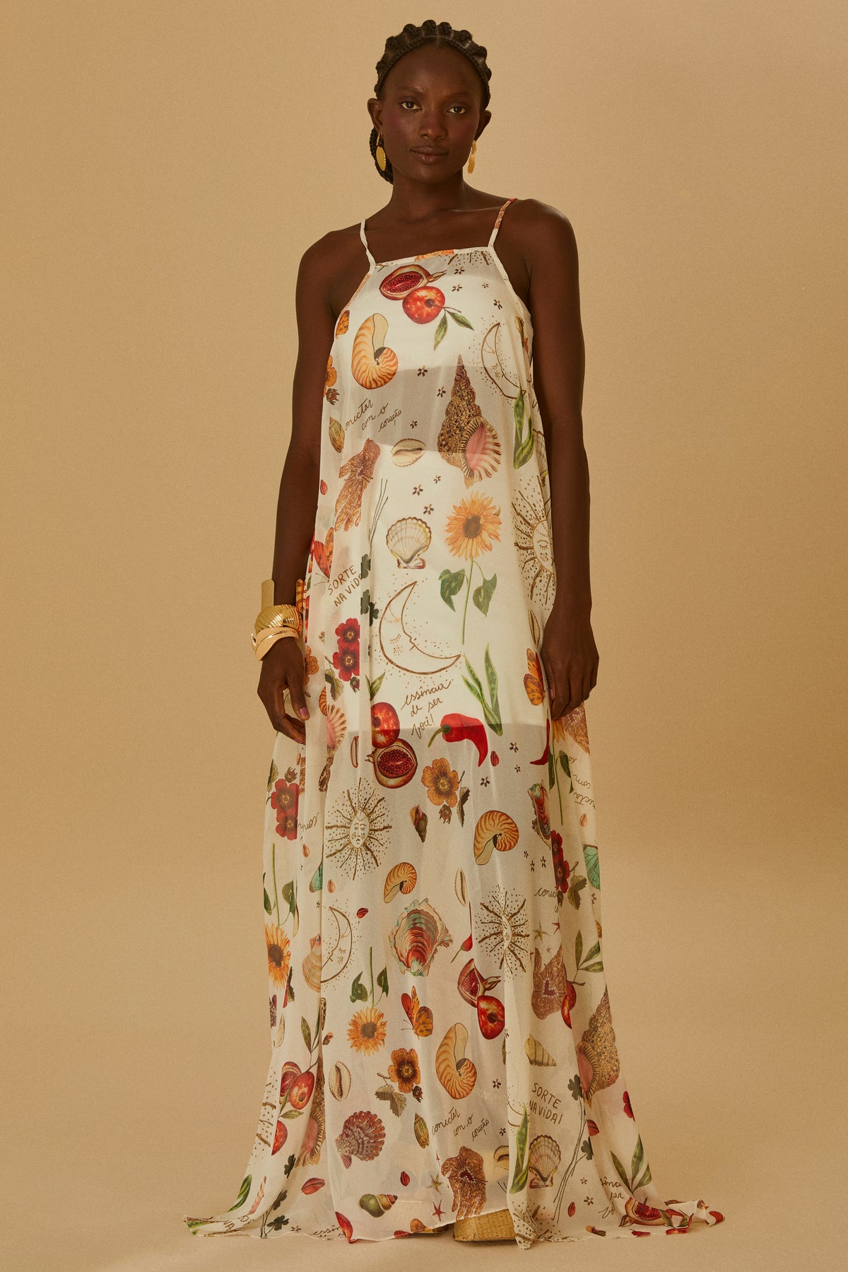 Vestido Longo Lat. Vazado C/ Biquini Essencia Of