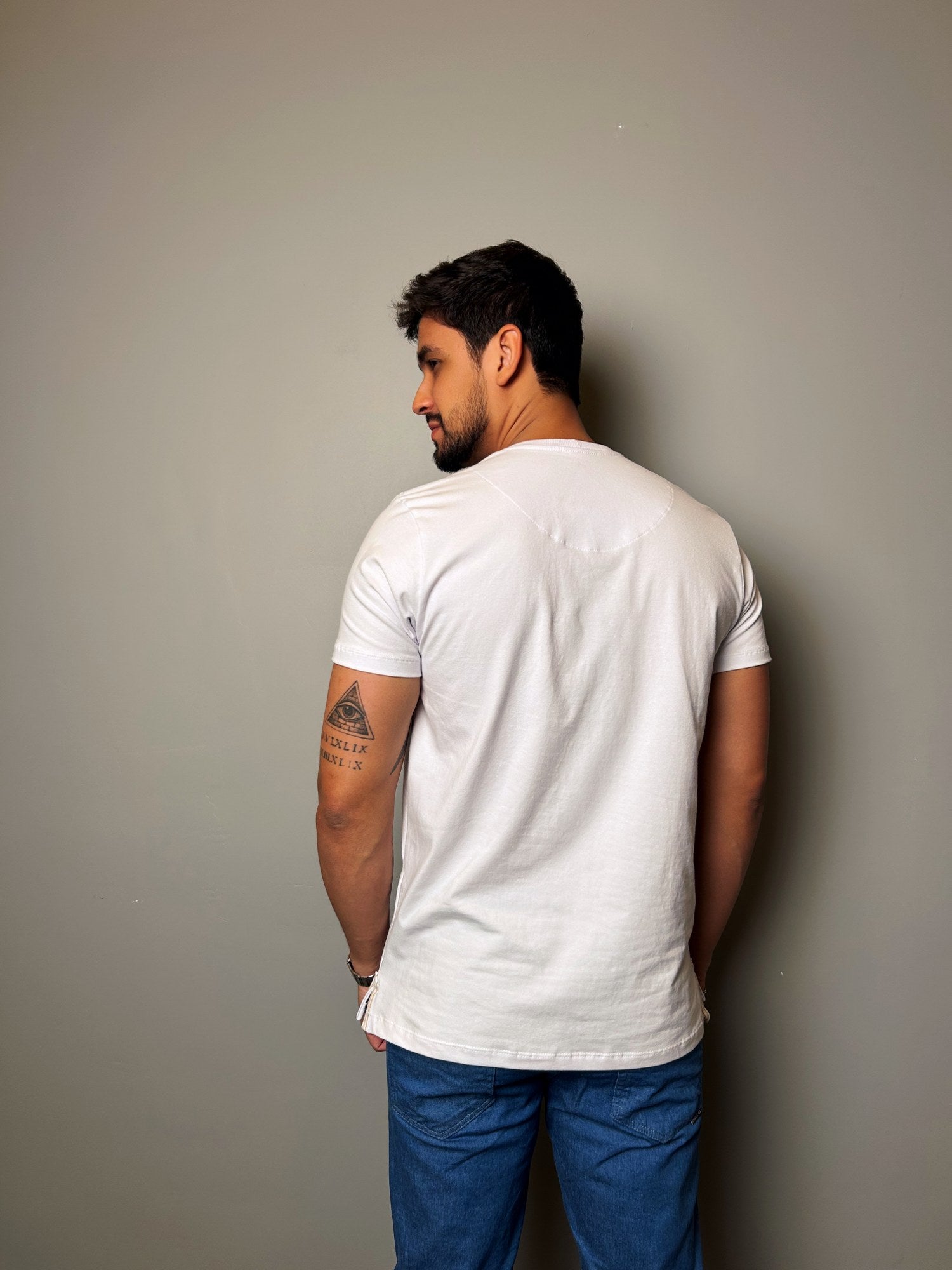 Tshirt Basica Com Estampa Silk