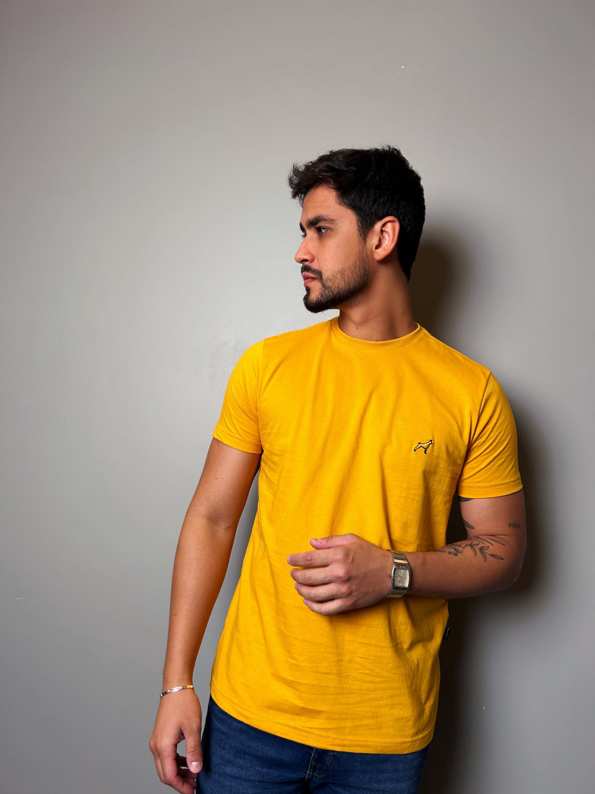 Tshirt Basica Com Estampa Silk