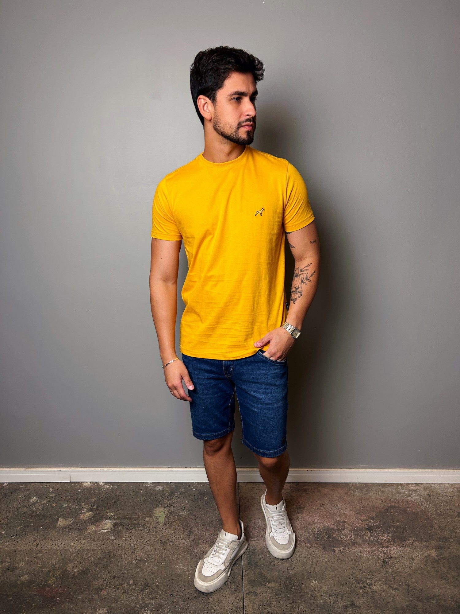 Tshirt Basica Com Estampa Silk