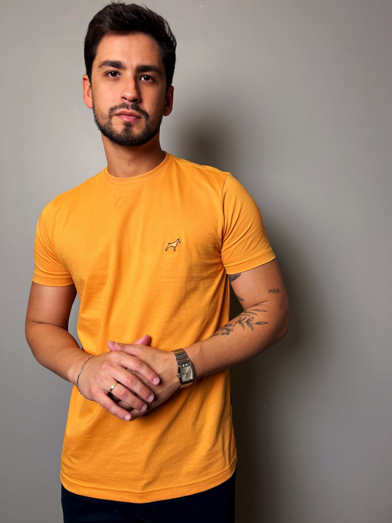 Tshirt Basica Com Estampa Silk